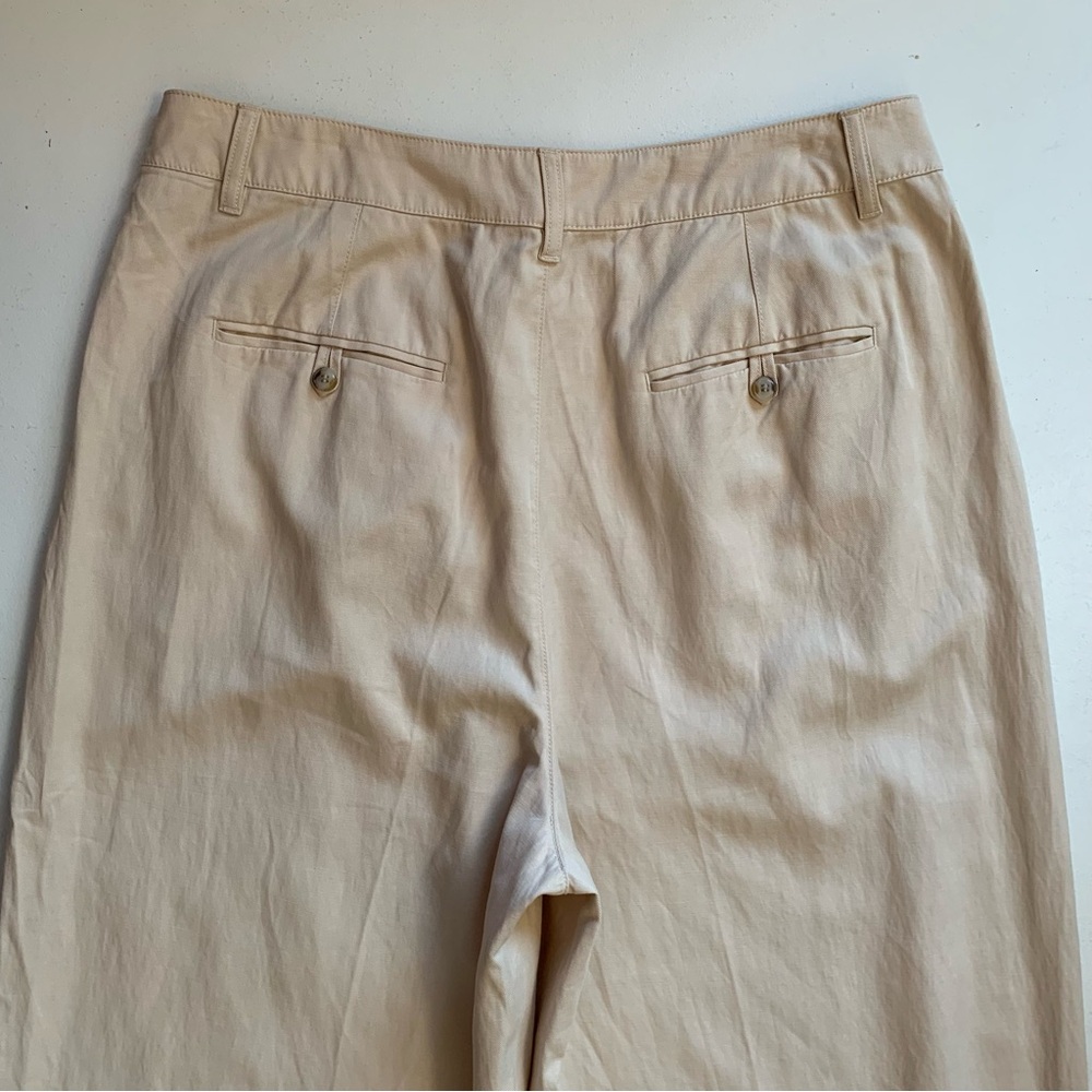 Madewell The Harlow Wide Leg Pant in Harvest Moon Size 16 NWT Beige Off White - Picture 9 of 17